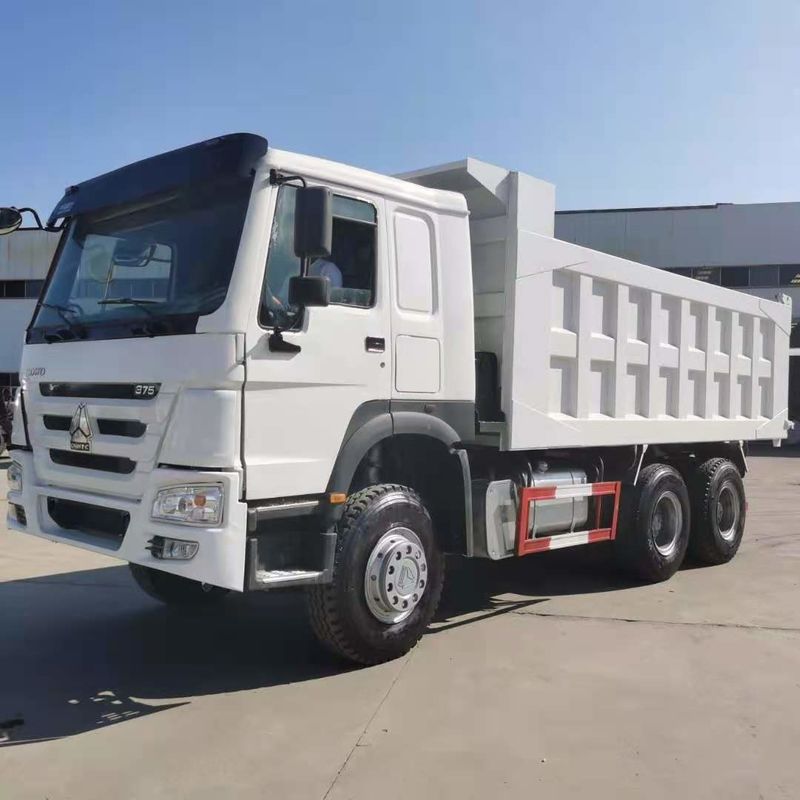 Carrinho de lixo usado Howo 371 375 6x4 Sinotruk Tipper 8x4 Usado para venda
