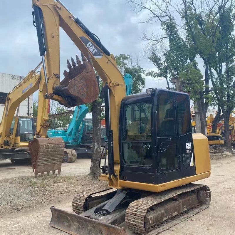 Excavadora Caterpillar CAT305.5E de 5 toneladas de pequeno tipo Mini Crawler Digger