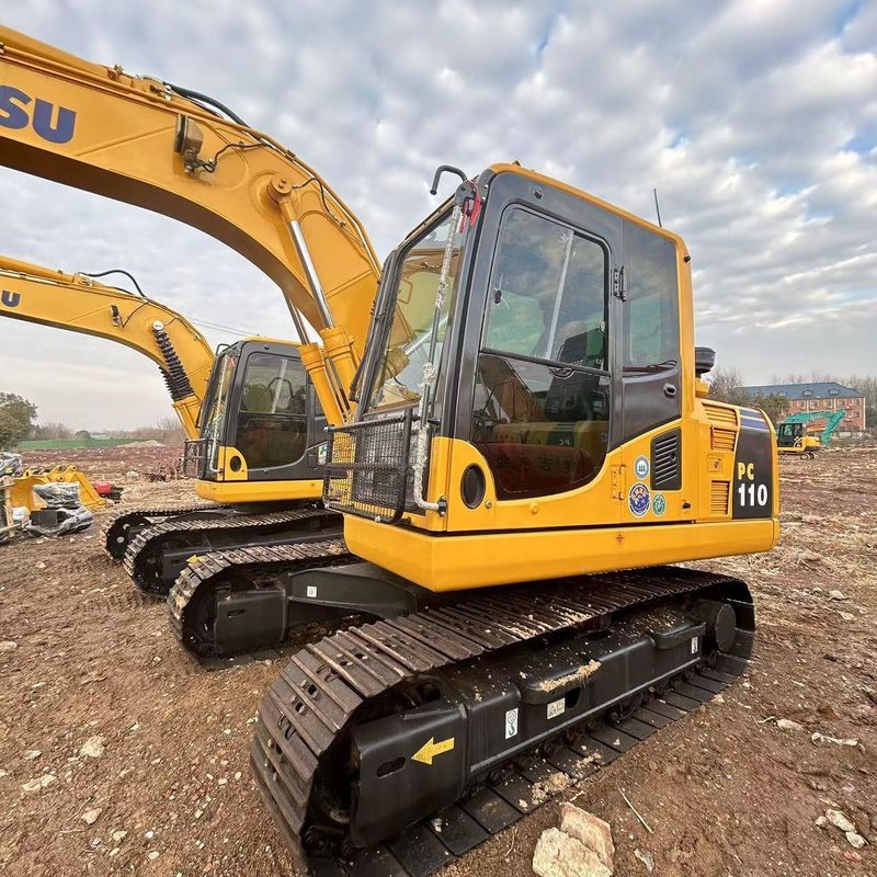 Excavadora Komatsu PC110 Usada de 11 toneladas