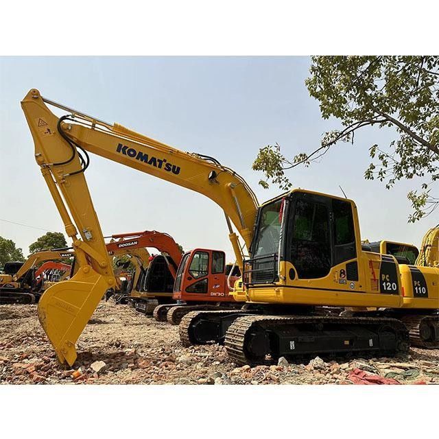 Excavadora Komatsu Digger PC120 de segunda mão de 12 toneladas