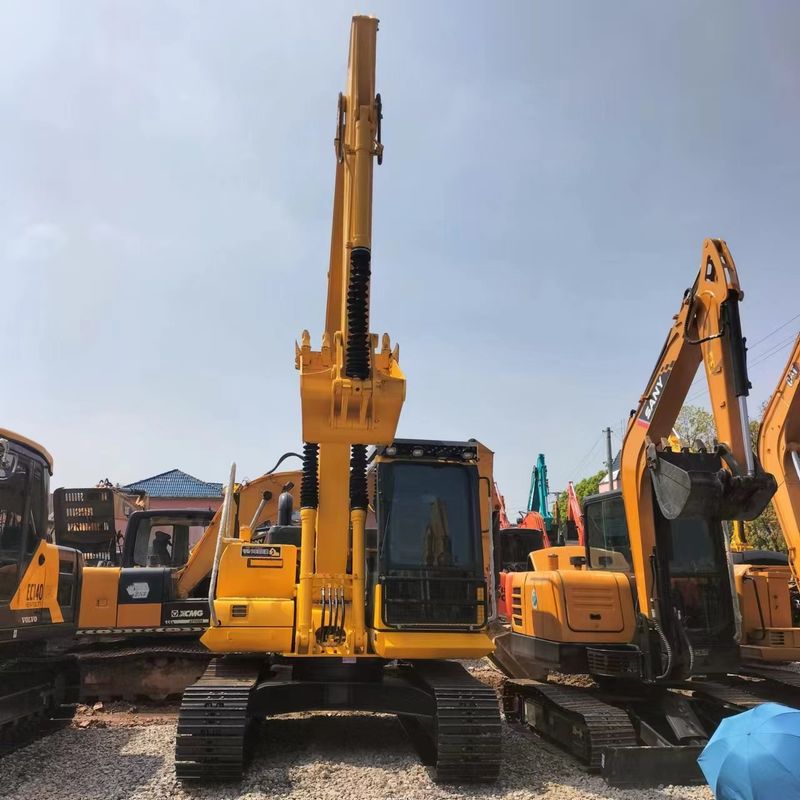 Excavadora Komatsu usada PC130 de segunda mão de 13 toneladas Pequena Escavação