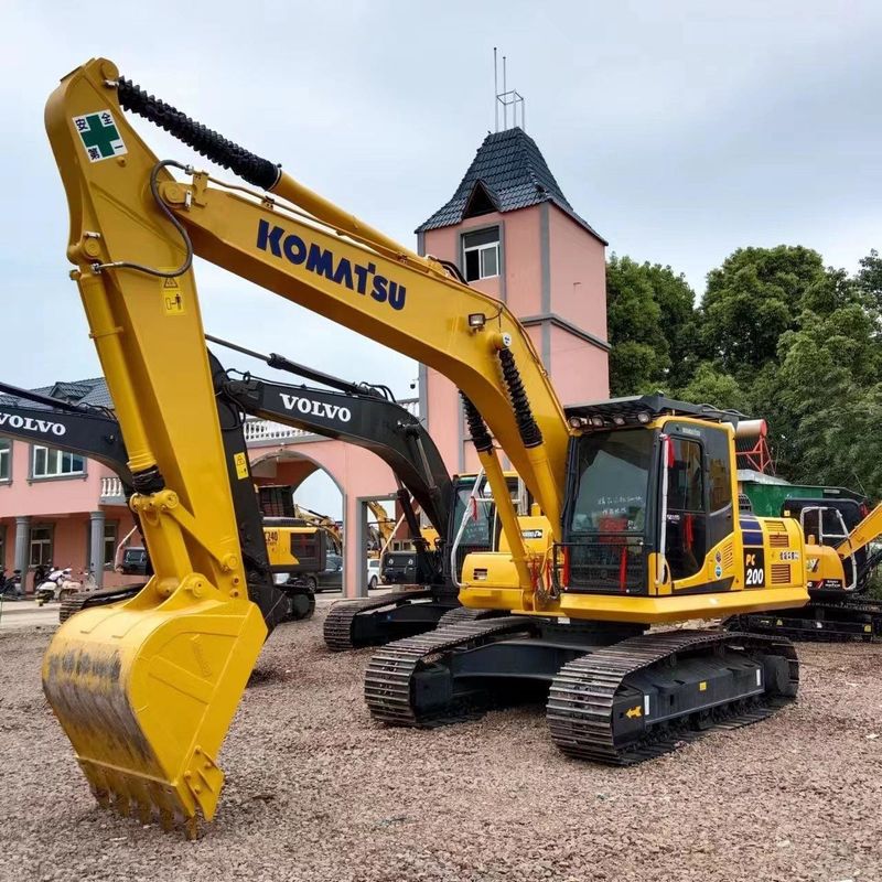 Excavadora Komatsu Digger PC200-8 Usada de 20 toneladas