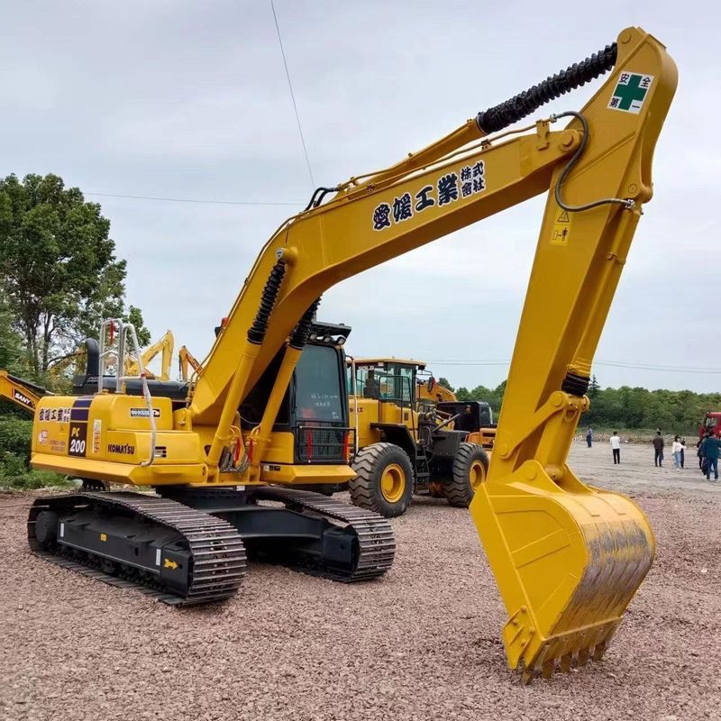 Excavadora Komatsu Digger PC200-8 Usada de 20 toneladas