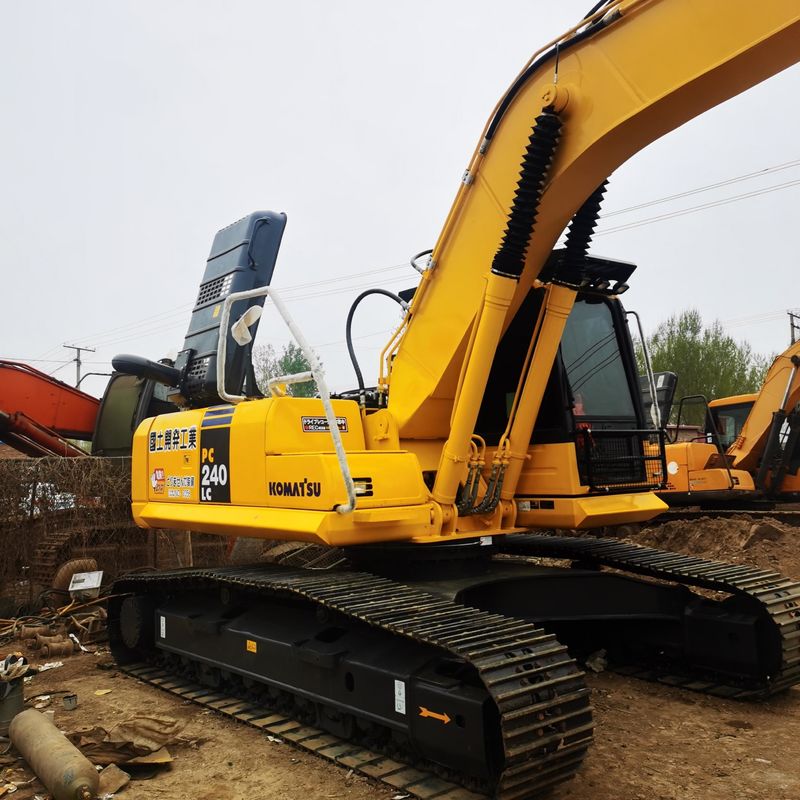 Excavadora Komatsu usada PC240LC de segunda mão de 24 toneladas