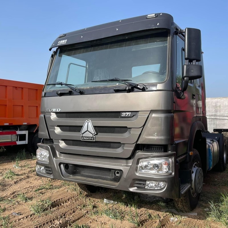 Caminhão de alta velocidade diesel usado 6x4 Sinotruk Howo 371hp 375hp diesel manual