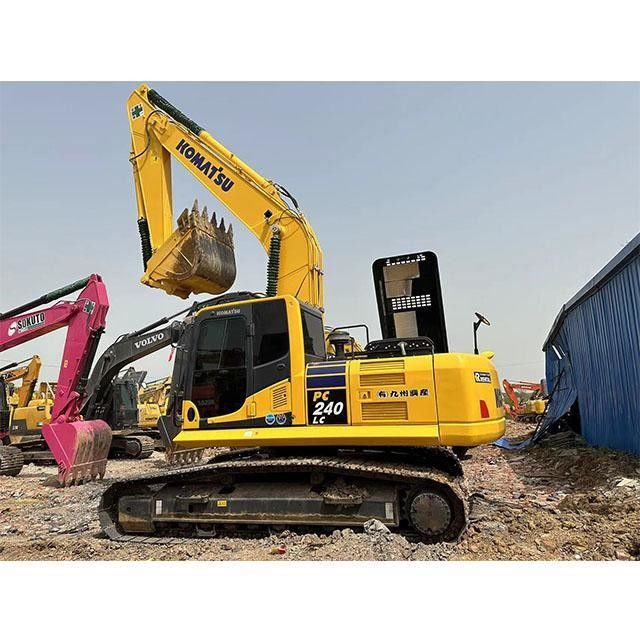 Excavadora Komatsu PC240LC Usada de 24 toneladas