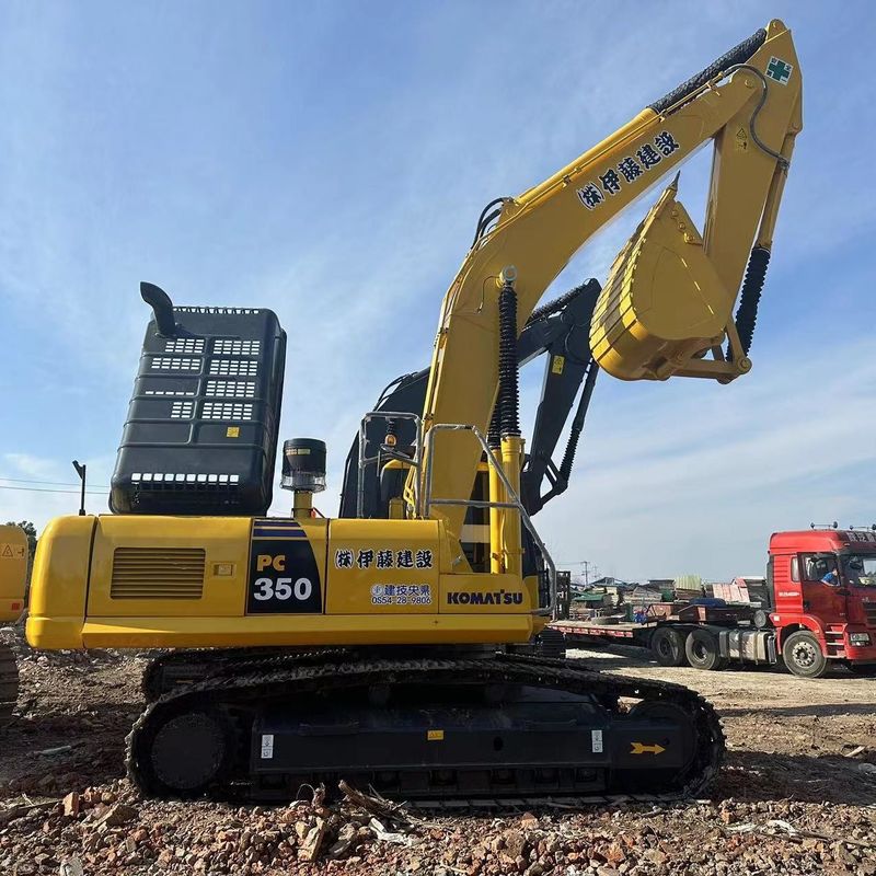 Excavadora de escândalo Komatsu PC350-7 Excavadora de grande porte de 35 toneladas