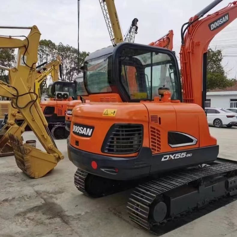 Excavadora mini-crawler do tipo pequeno de 5,5 toneladas