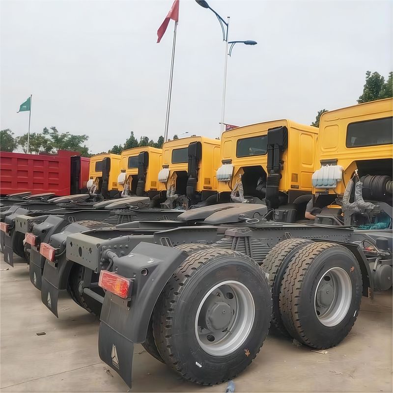Reboque de trator usado Howo Sinotruk 420 HP 6x4 Para transporte