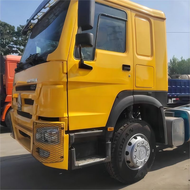 Reboque de trator usado Howo Sinotruk 420 HP 6x4 Para transporte