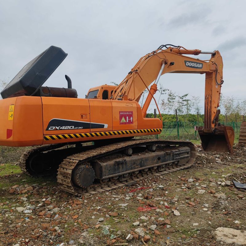Excavadora Doosan Digger DX420LC de segunda mão de 42 toneladas