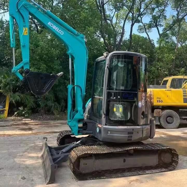 Cobelco Digger SK55 de segunda mão 5.5 toneladas Pequena Mini Excavadora Crawler