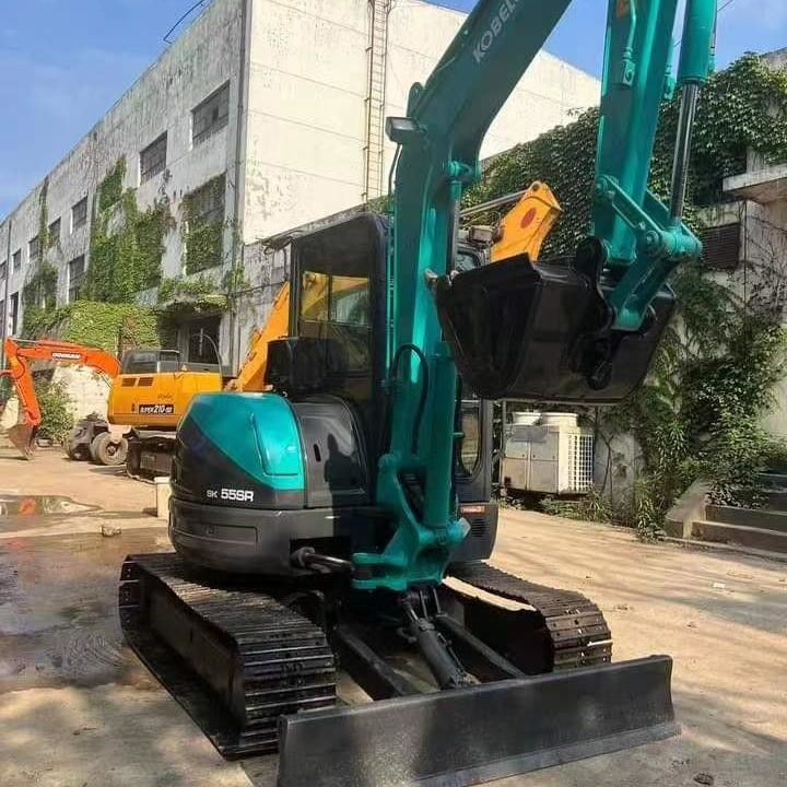 Cobelco Digger SK55 de segunda mão 5.5 toneladas Pequena Mini Excavadora Crawler