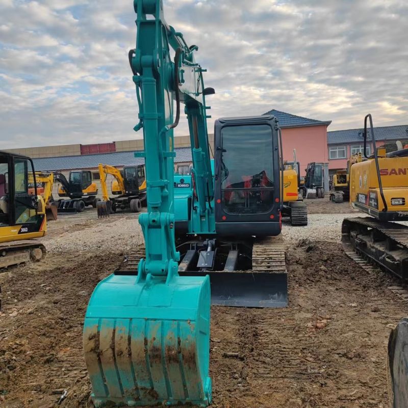 Cobelco Digger SK75 Usado 7.5ton Pequeno Tipo Mini Excavadora Crawler