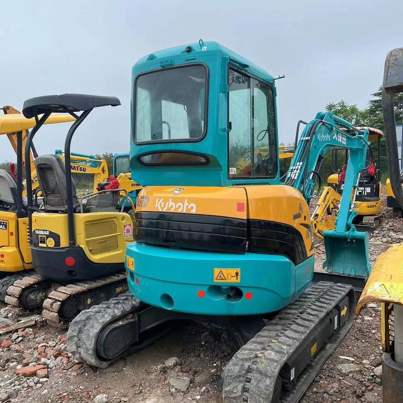 Excavadora Kubota Digger KX135 de segunda mão de 3,5 toneladas