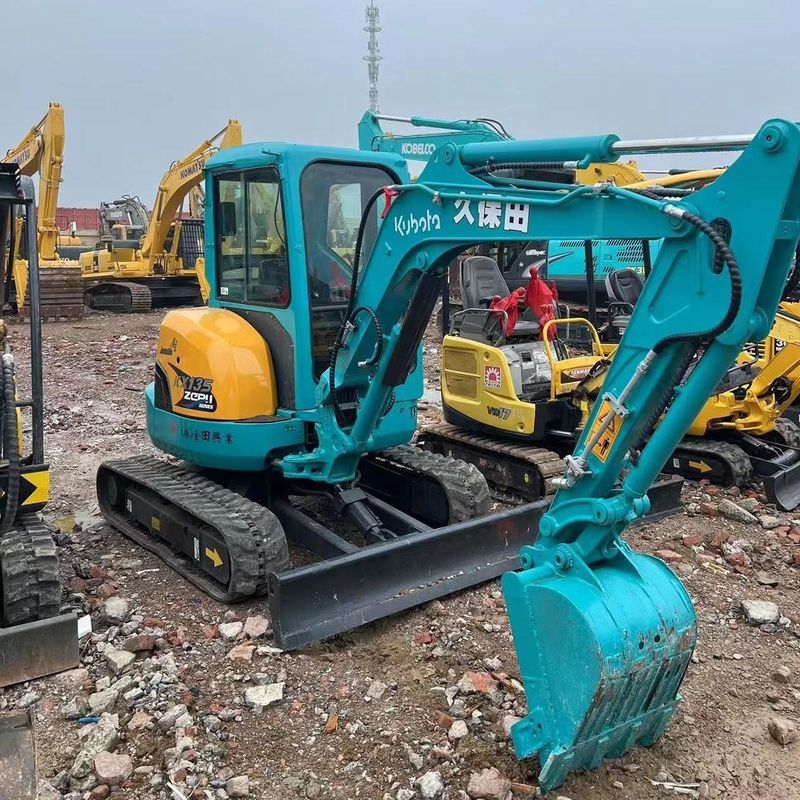 Excavadora Kubota Digger KX135 de segunda mão de 3,5 toneladas