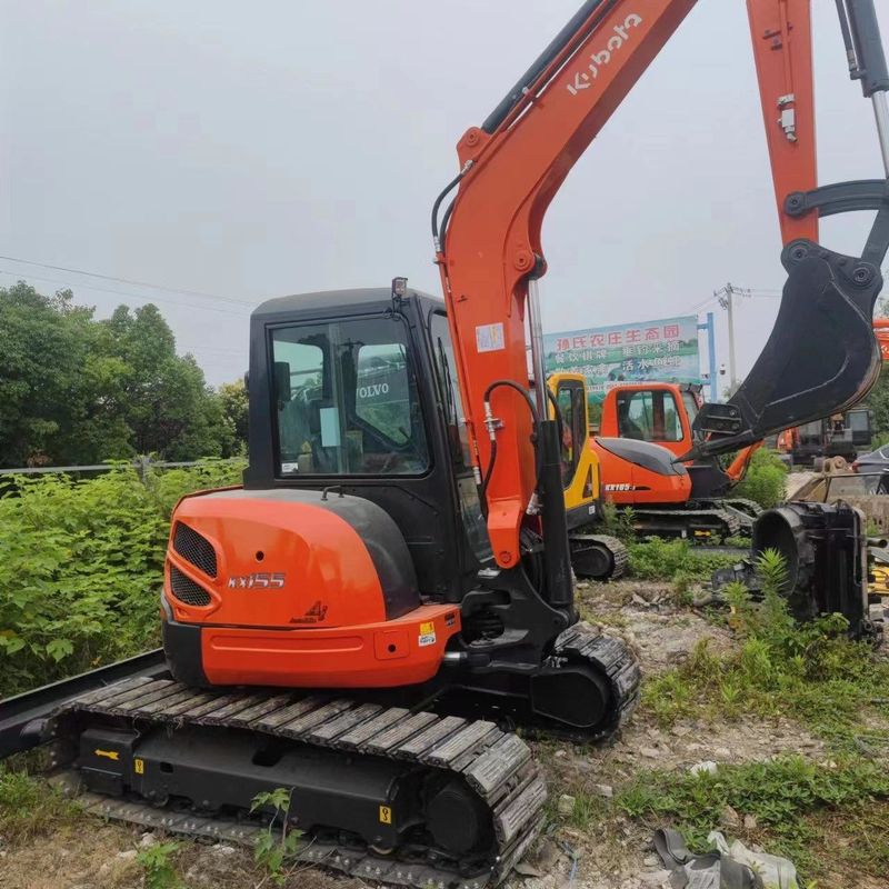 Excavadora Kubota Digger KX155 de segunda mão de 5,5 toneladas