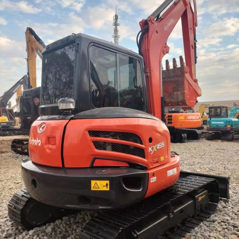 Excavadora Kubota Digger KX165 de segunda mão de 6,5 toneladas