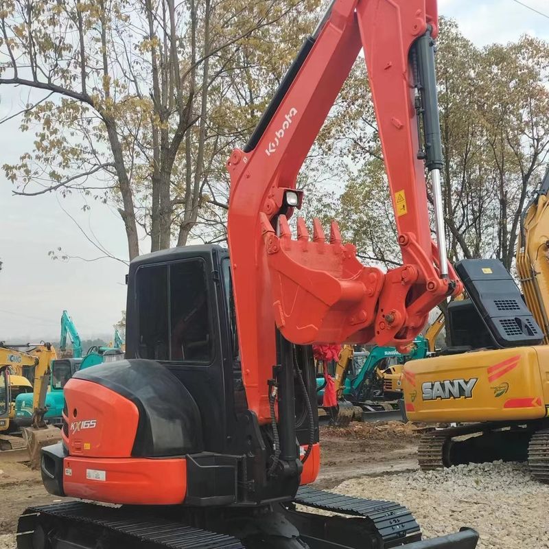 Excavadora Kubota Digger KX165 de segunda mão de 6,5 toneladas