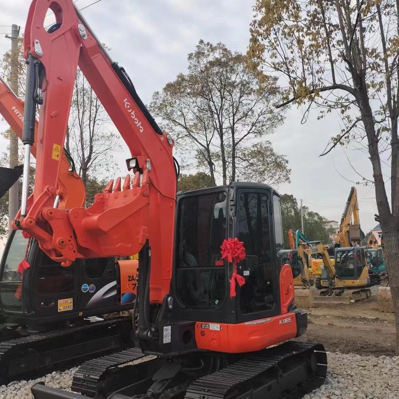 Excavadora Kubota Digger KX165 de segunda mão de 6,5 toneladas