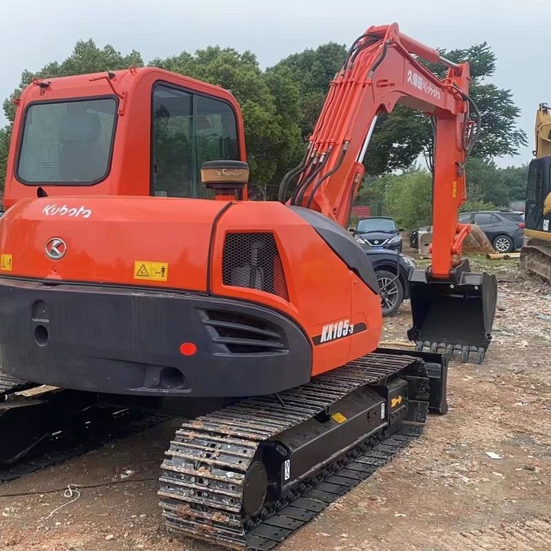 Excavadora Kubota Digger KX185 de segunda mão de 8,5 toneladas