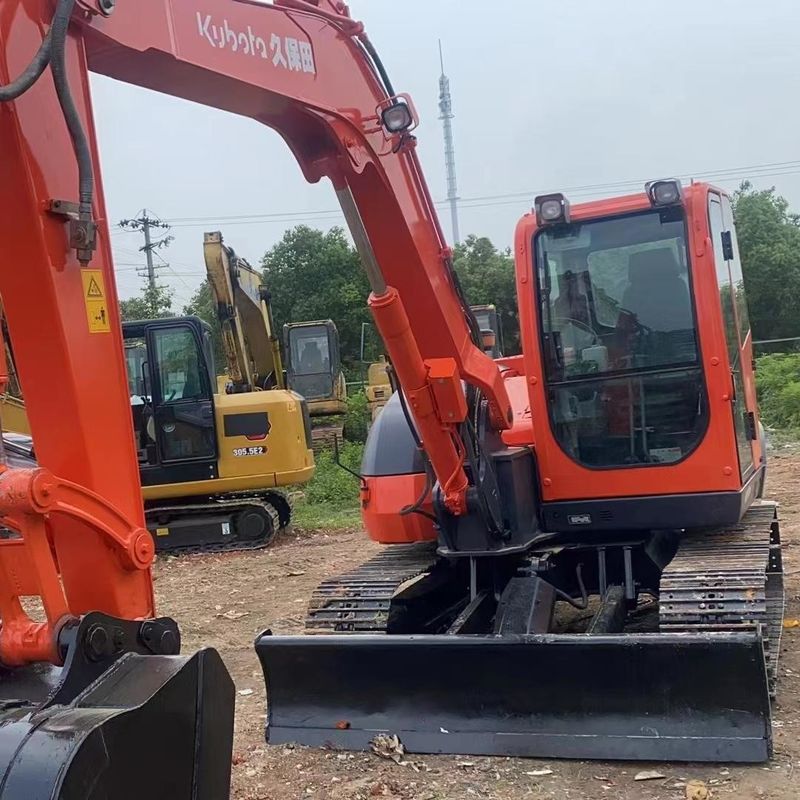 Excavadora Kubota Digger KX185 de segunda mão de 8,5 toneladas