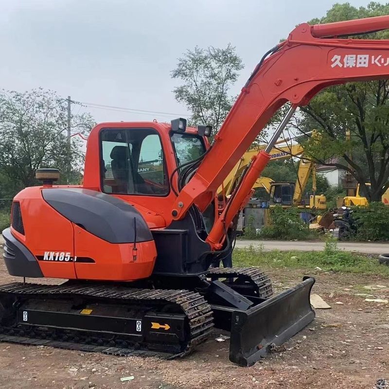 Excavadora Kubota Digger KX185 de segunda mão de 8,5 toneladas