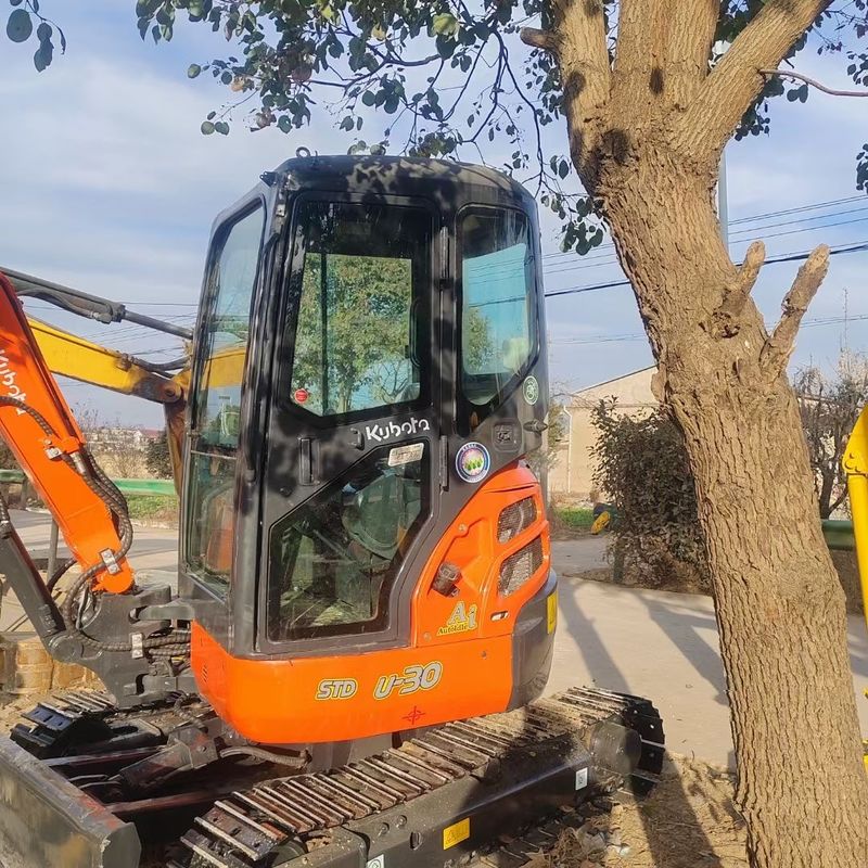 Excavadora mini-crawler de 3 toneladas usada Kubota Digger U30