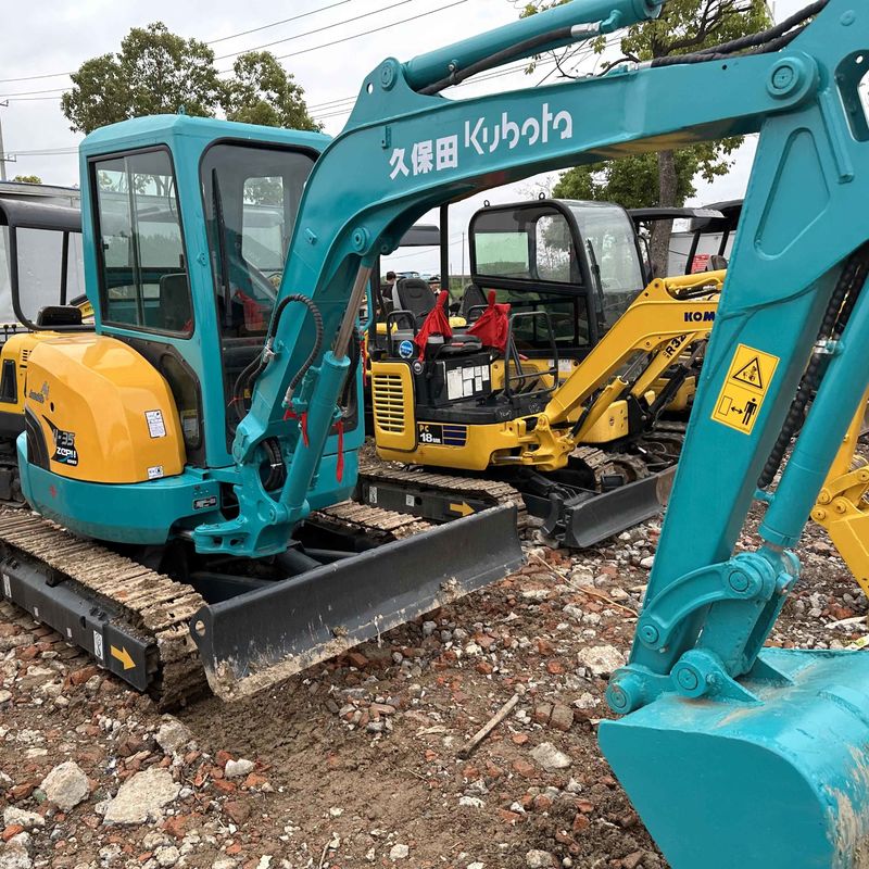 Excavadora mini-crawler de 3,5 toneladas de segunda mão