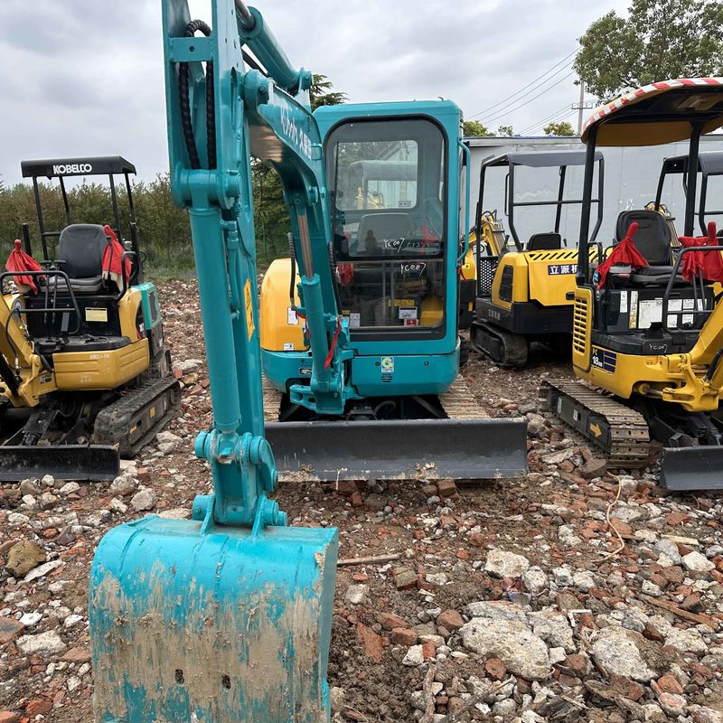 Excavadora mini-crawler de 3,5 toneladas de segunda mão