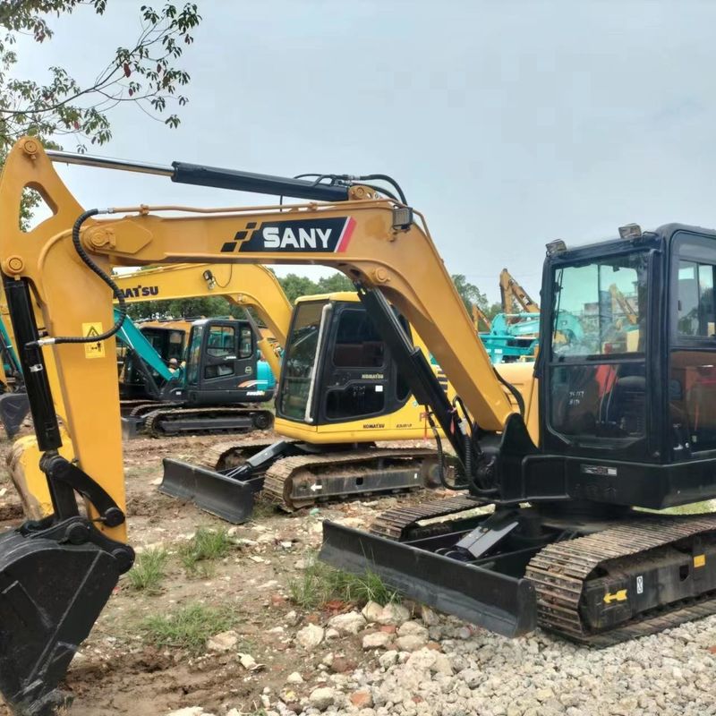 Excavadora mini-crawler de 6 toneladas usada SANY Digger SY60