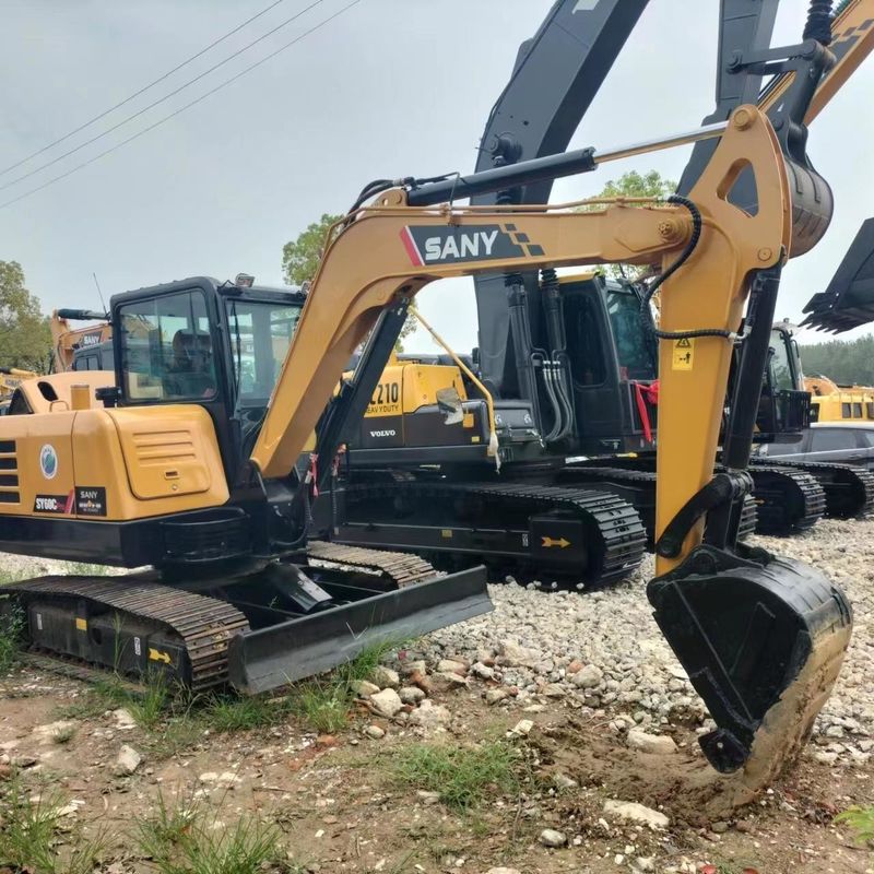 Excavadora mini-crawler de 6 toneladas usada SANY Digger SY60