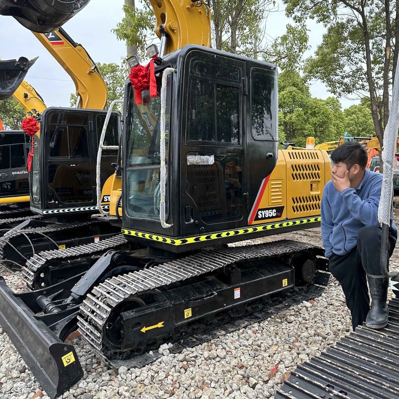 Excavadora mini-crawler de 9,5 toneladas usada