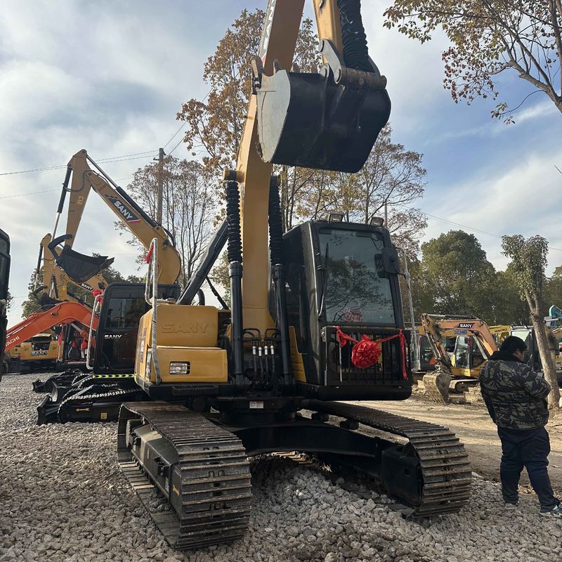 Usado SANY Digger SY135C de segunda mão 13.5 em mini-excavadora de pequeno tipo