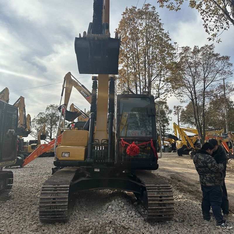 Usado SANY Digger SY135C de segunda mão 13.5 em mini-excavadora de pequeno tipo