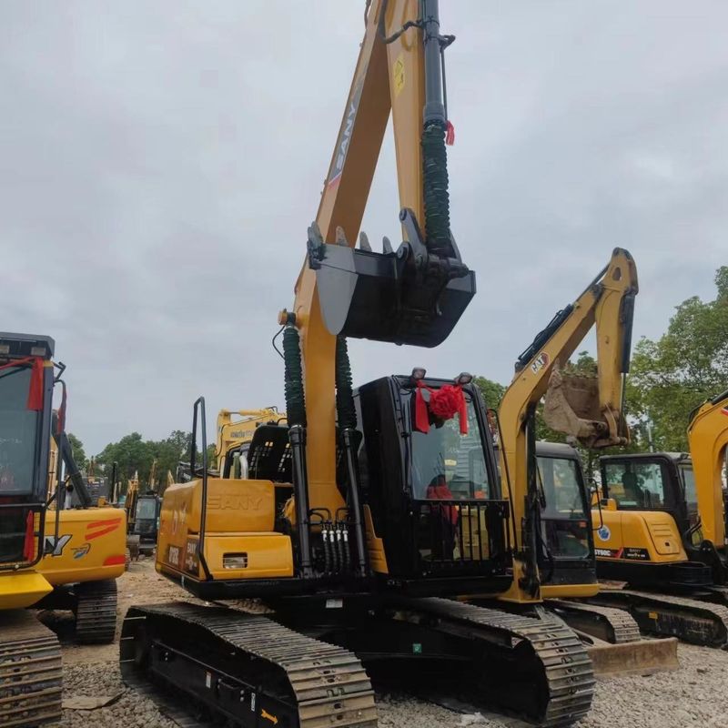Usado SANY Digger SY135C Usado 13.5 em mini-excavadora de pequeno tipo