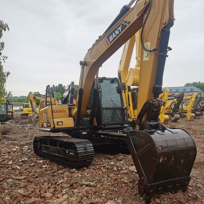 Usado SANY Digger SY155C de segunda mão 15.5 em escavadeira de pequeno tipo