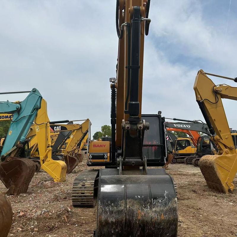 Usado SANY Digger SY215C Usado 21.5 em escavadeira de tipo médio
