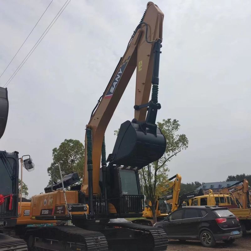 Usado SANY Digger SY235C de segunda mão 23.5 em escavadeira de tipo médio