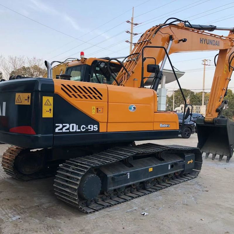 Excavadora Hyundai Digger R220-9S de segunda mão de 22 toneladas