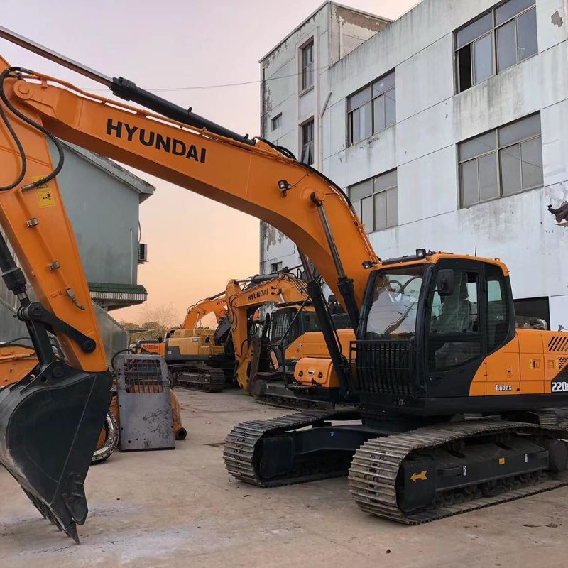 Excavadora Hyundai Digger R220-9S de segunda mão de 22 toneladas