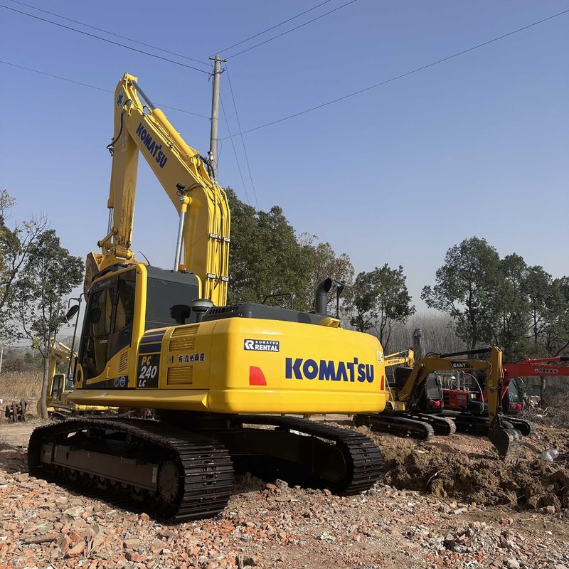 Excavadora de segunda mão Komatsu PC240-8 Excavadora de tipo médio de 24 toneladas
