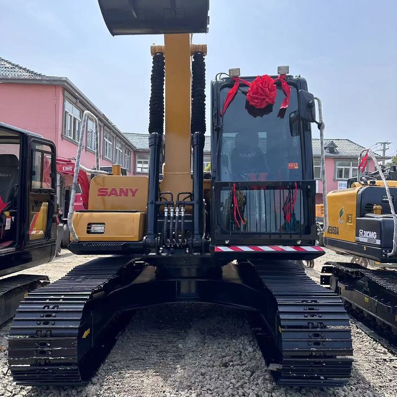 Usado SANY Digger SY155C de segunda mão 15.5 em escavadeira de tipo médio