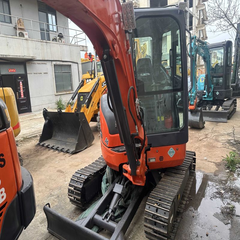 Em segunda mão Kubota Digger U35 Utilizado 3,5 toneladas Pequena espécie Mini Excavadora Crawler