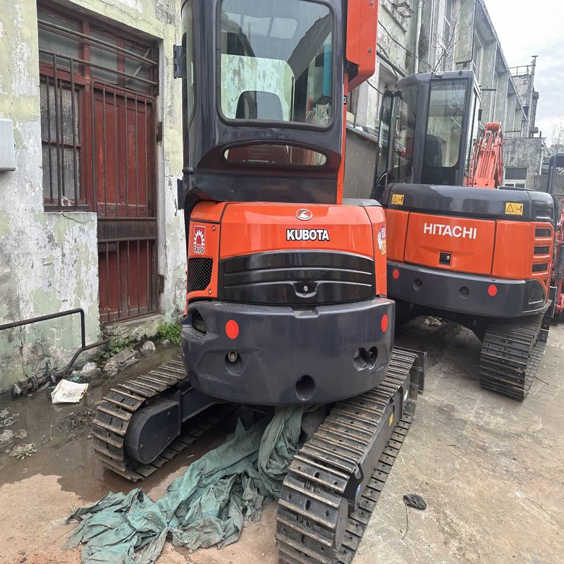 Em segunda mão Kubota Digger U35 Utilizado 3,5 toneladas Pequena espécie Mini Excavadora Crawler