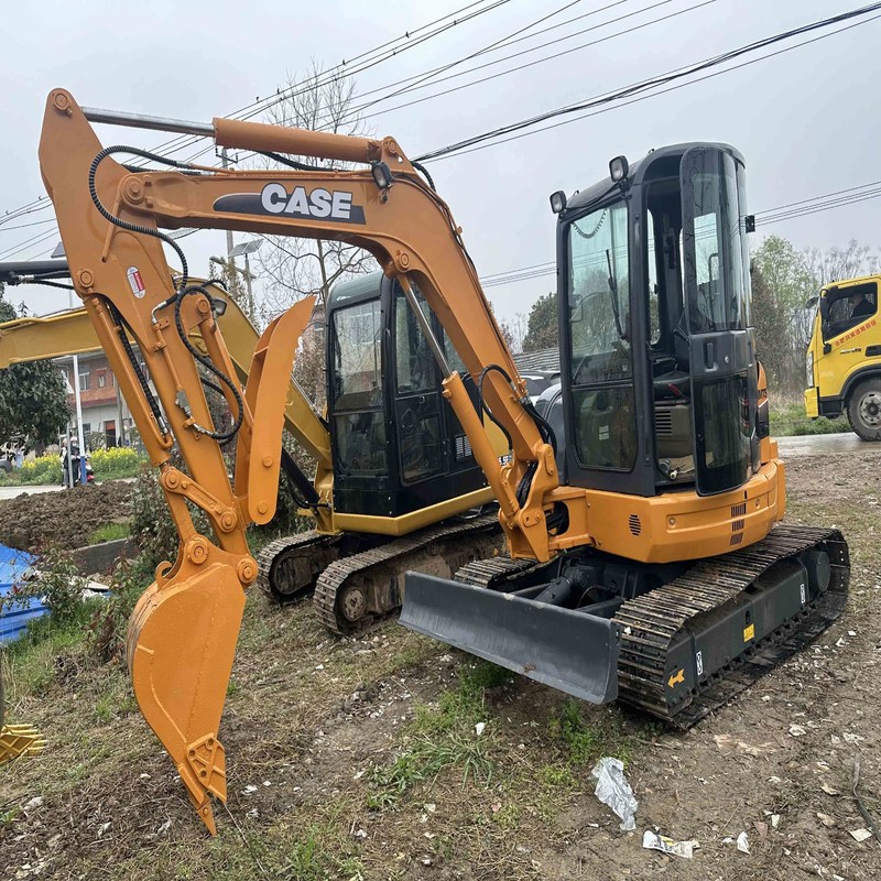 Mini CASE CX55B usou tanque de combustível hidráulico de 5 toneladas de 12.000 libras 30.2kw 53L da máquina escavadora