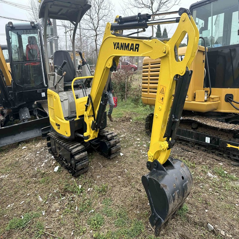 Mini Excavadora Usada Original Yanmar VIO17 Maquinaria Trader 1.7ton 10.1kw