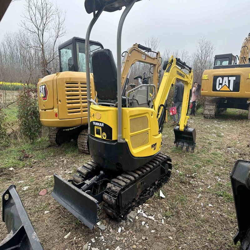 Mini Excavadora Usada Original Yanmar VIO17 Maquinaria Trader 1.7ton 10.1kw
