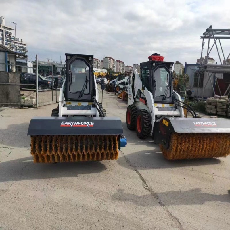 Bob S16 Usado Skid Steer Equipamento Carregador Para a Terra Movendo 10,5km / h 36,4KW