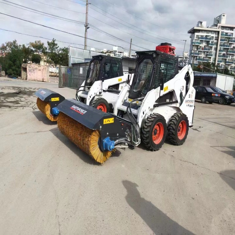 Bob S16 Usado Skid Steer Equipamento Carregador Para a Terra Movendo 10,5km / h 36,4KW
